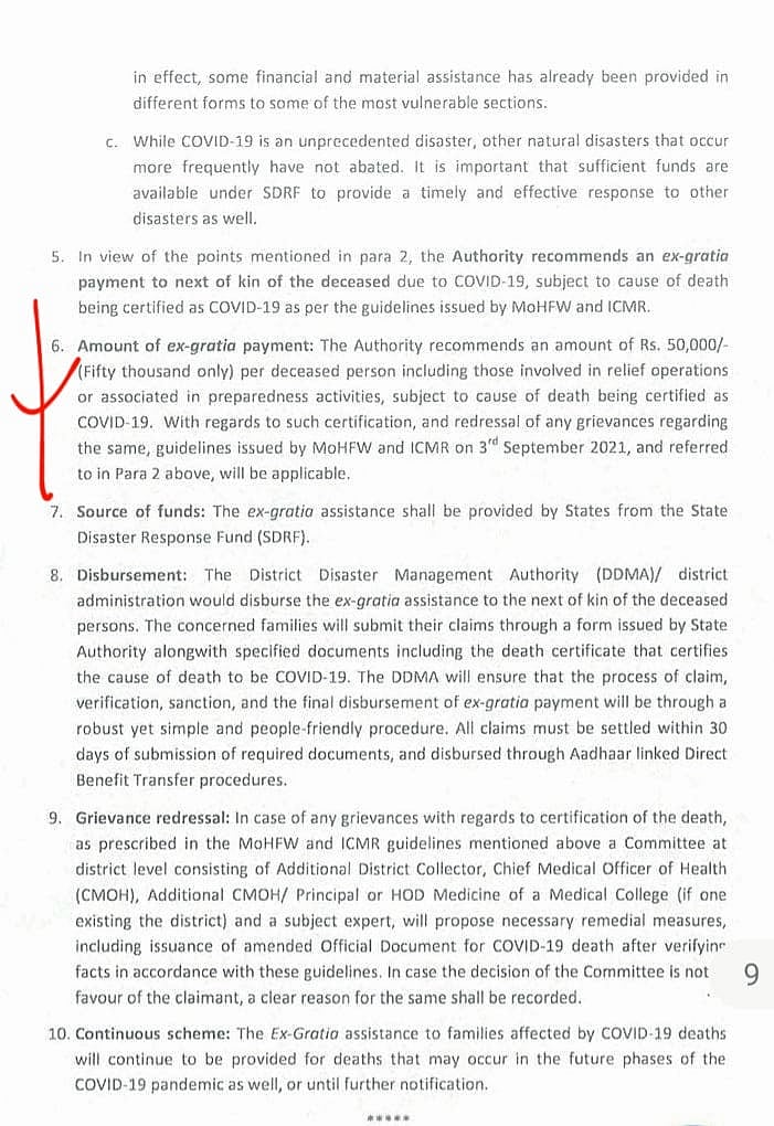 கொரோனா மரணம்: ரூ.50,000 இழப்பீடு; ஆனால் உங்க பாக்கெட்டிலிருந்துதான் குடுக்கனும் - மோடி அரசு கைவிரிப்பு !