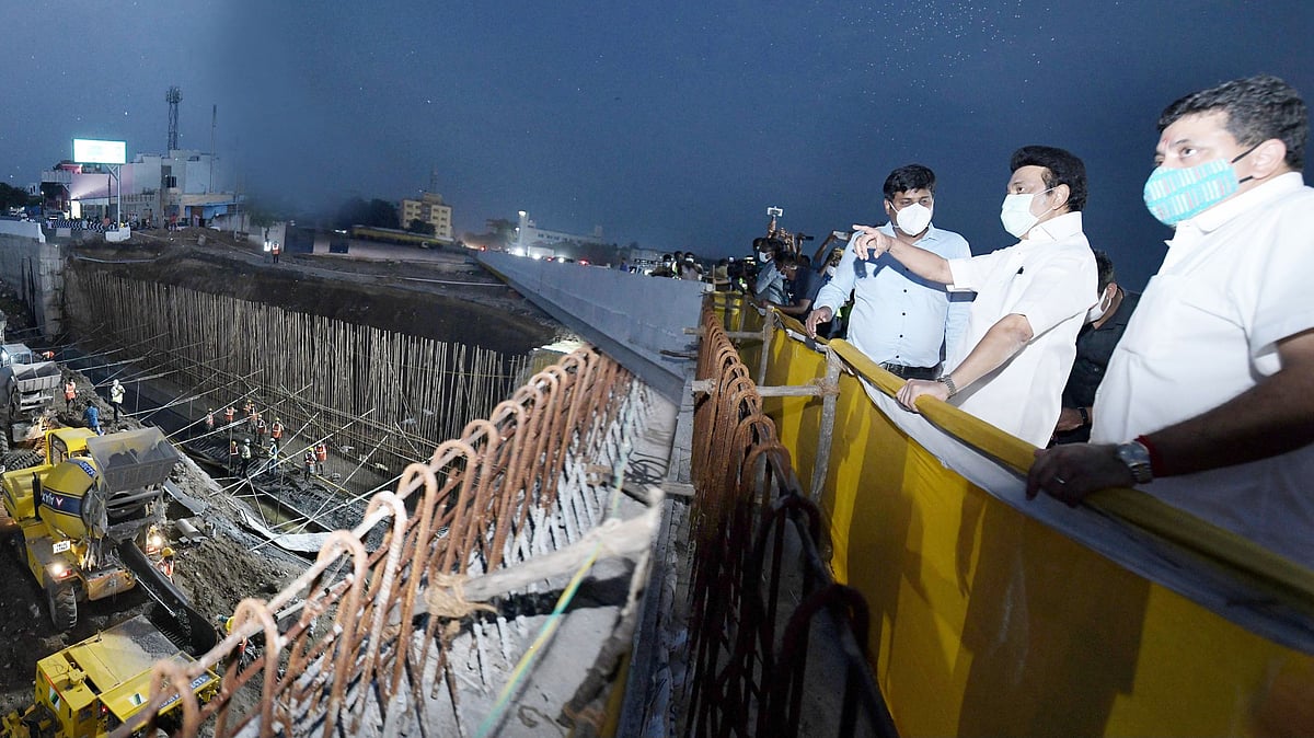 கலைஞர் நினைவு நூலகம், மேம்பால பணிகள்.. மதுரையில் சுற்றிச் சுழன்று பணிகளை ஆய்வு செய்த முதலமைச்சர்!