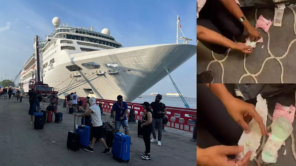 “சானிட்டரி நாப்கினில் மறைத்து போதைப் பொருள் கடத்தல்” : சொகுசு கப்பலில் போதைப் பொருட்கள் சென்றது எப்படி?