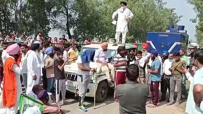 விவசாயிகள் மீது மீண்டும் காரை மோதி தாக்குதல் நடத்திய பா.ஜ.க MP.. உ.பியை தொடர்ந்து ஹரியானாவிலும் அராஜகம்!