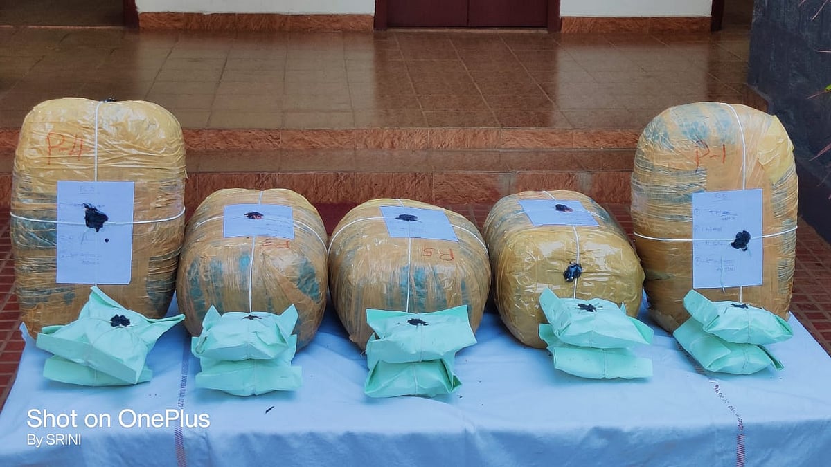 18 கிலோ கஞ்சாவை சென்னைக்கு கடத்திவந்த கும்பல்.. RPF வீரர்களை பார்த்ததும் எஸ்கேப் : தீவிர தேடுதல் வேட்டை!