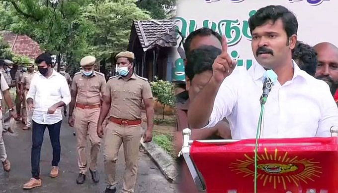 வன்முறையை தூண்டும் வகையில் கொச்சை பேச்சு.. யூ டியூபர் சாட்டை துரைமுருகன் மீண்டும் கைது - நடந்தது என்ன?