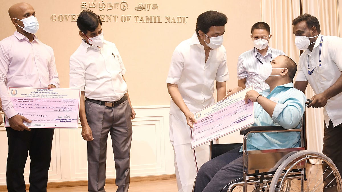 ஸ்கூட்டர்கள், ரூ.1500 மாத உதவித்தொகை.. மாற்றுத்திறனாளிகள் வாழ்வில் ஒளியேற்றும் முதலமைச்சர் மு.க.ஸ்டாலின்!