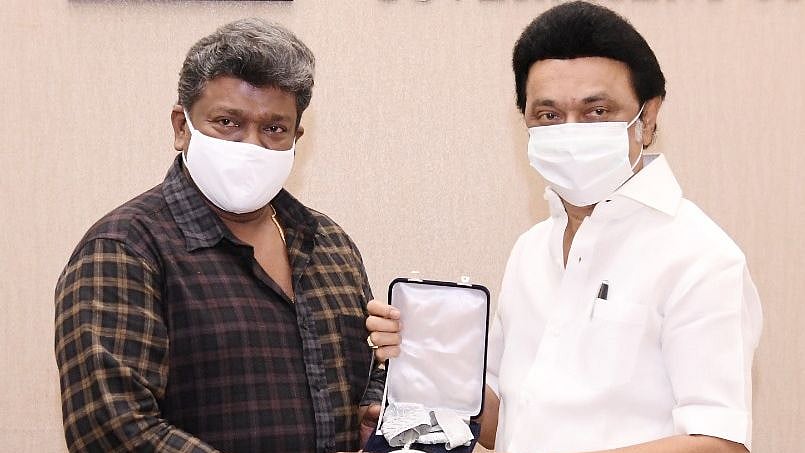 "மாண்புமிகு முதலமைச்சரை மாண்போடு சந்திக்கவேண்டும் என்று இத்தனை நாளாக காத்திருந்தேன்": பார்த்திபன் பேட்டி!