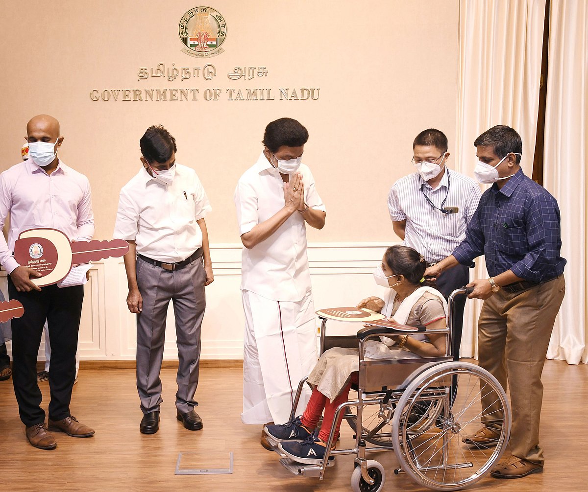 ஸ்கூட்டர்கள், ரூ.1500 மாத உதவித்தொகை.. மாற்றுத்திறனாளிகள் வாழ்வில் ஒளியேற்றும் முதலமைச்சர் மு.க.ஸ்டாலின்!