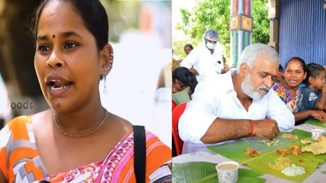 அவமதிப்பதாக முறையிட்ட பெண்... அதிரடி ஆய்வில் இறங்கி அந்தப் பெண்ணுடனே உணவருந்திய அமைச்சர் சேகர்பாபு!