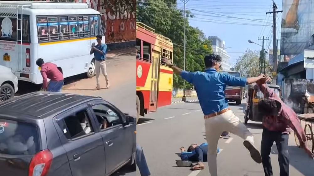 இது ’தெறி Lite’ : விஜய் பட சண்டைக் காட்சியை தத்ரூபமாக Recreate செய்த திருவனந்தபுரம் பாய்ஸ்! (Video)