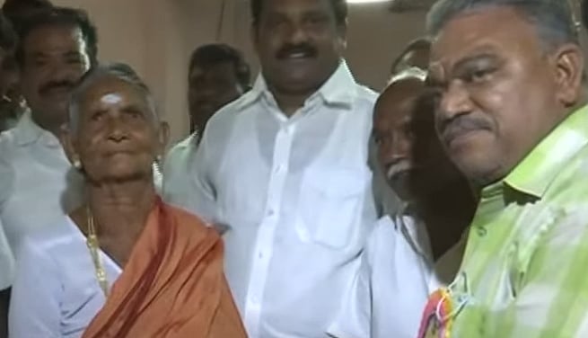 "எதிர்த்தவர்கள் டெபாசிட் காலி".. 1,000 வாக்குகள் வித்தியாசத்தில் வெற்றி பெற்ற 90 வயது மூதாட்டி!