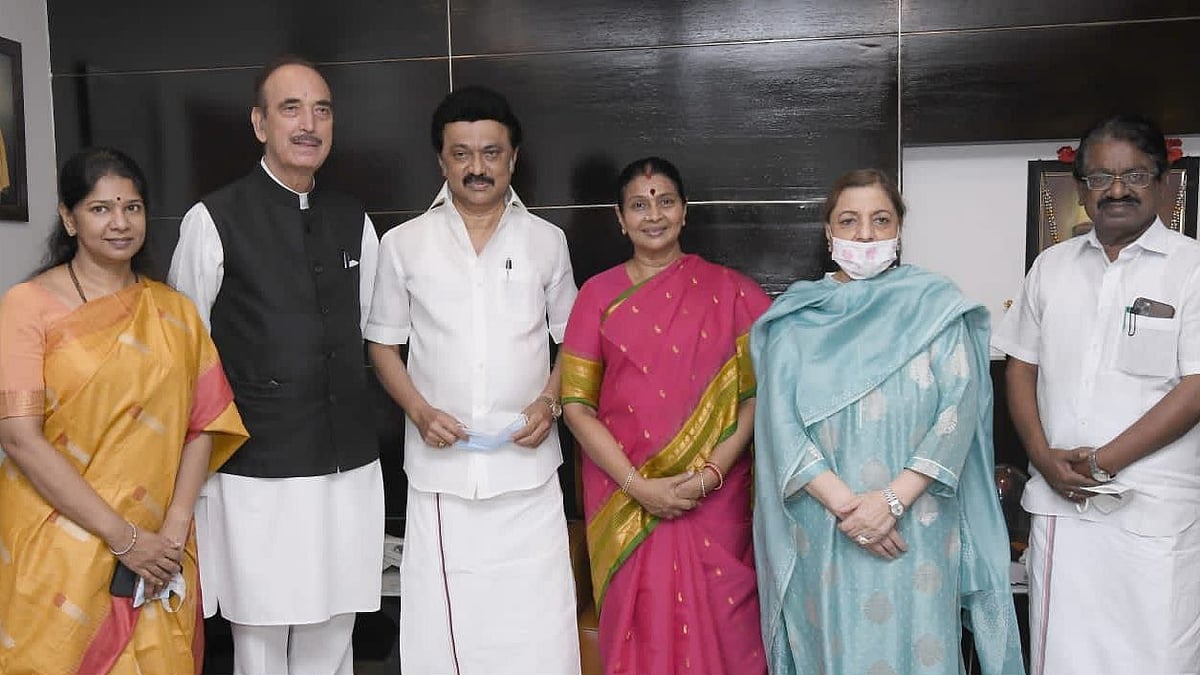 “மக்களுக்காக தினமும் 19 மணிநேரம் உழைக்கும் முதல்வர் மு.க.ஸ்டாலின்” : குலாம் நபி ஆசாத் புகழராம் !