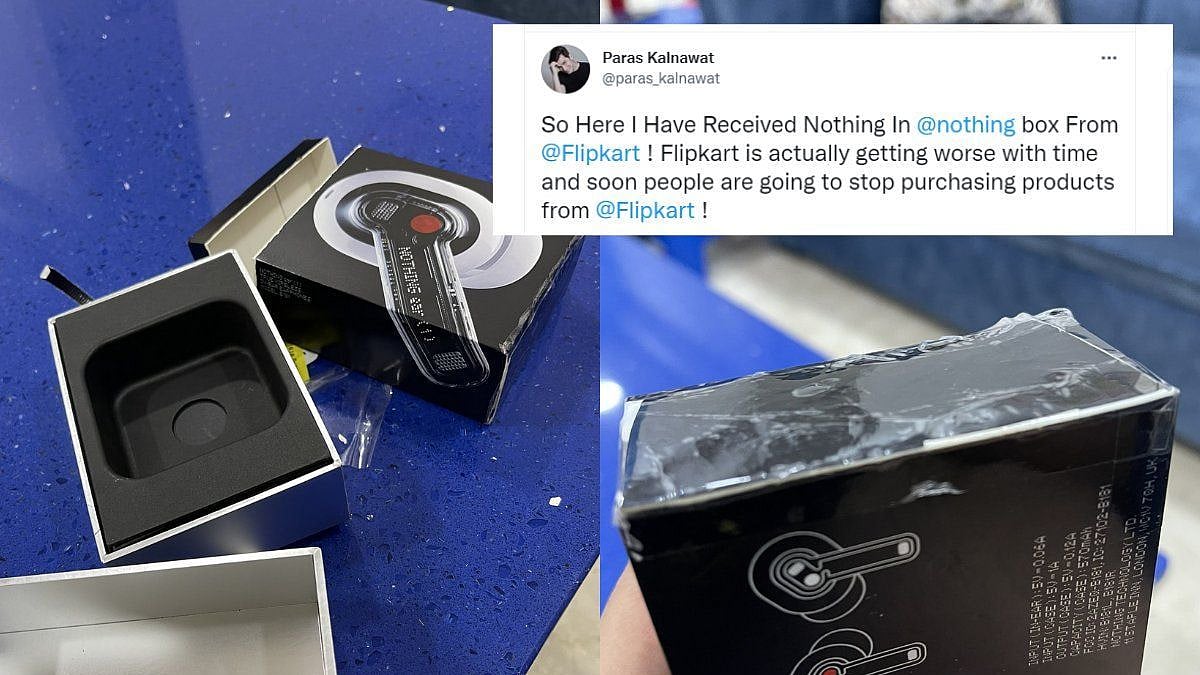 ஆர்டர் செய்ததோ இயர்போன்... வந்ததோ காலிடப்பா: ஃபிளிப்கார்ட் சேவையால் அதிர்ச்சியடைந்த நடிகர்!