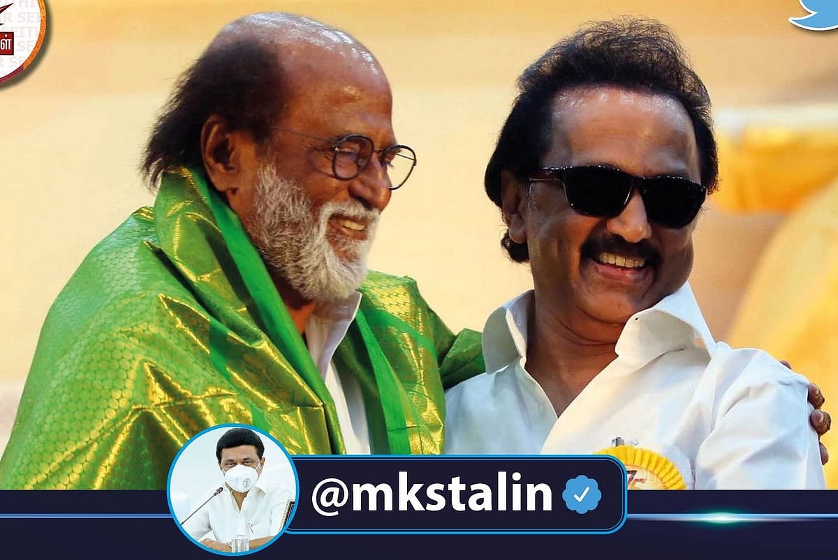 "திரைவானின் சூரியன்" : தாதாசாகேப் பால்கே விருது பெற்ற ரஜினிகாந்த்துக்கு முதல்வர் மு.க.ஸ்டாலின் வாழ்த்து!