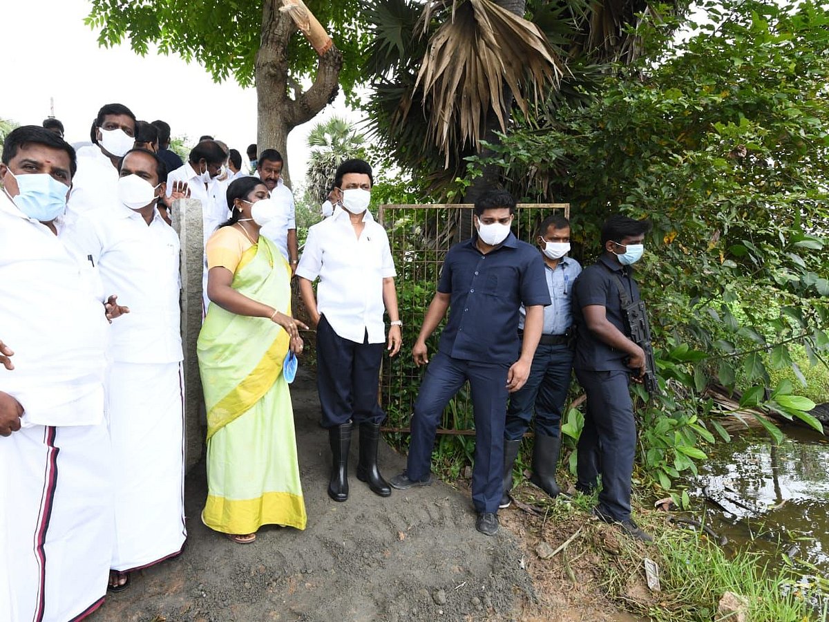 சென்னையை தொடர்ந்து கடலூர், மயிலாடுதுறையில் ஆய்வு.. விவசாயிகளைக் காக்கும் பணியில் முதல்வர் மு.க.ஸ்டாலின்!