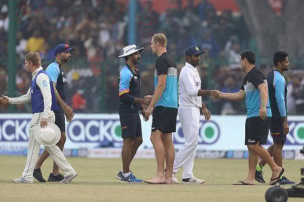 #INDvNZ : போராடி ட்ரா செய்த நியுசிலாந்து.. ஏமாற்றத்தில் இந்தியா! - எப்படியிருந்தது முதல் டெஸ்ட்?