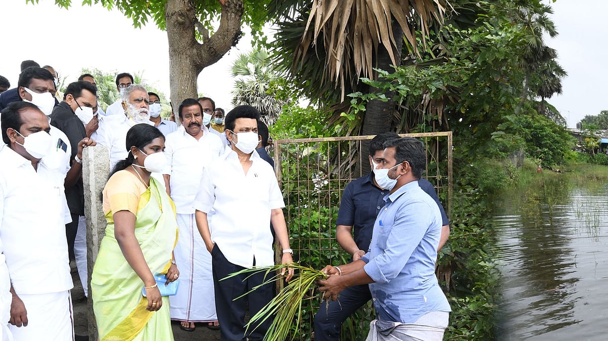 “அதிமுக ஆட்சியில் தூர்வாரியதாக கணக்குகாட்டி கமிஷன் அடித்தது தவிர ஒன்றும் செய்யவில்லை” : முதல்வர் சாடல்!