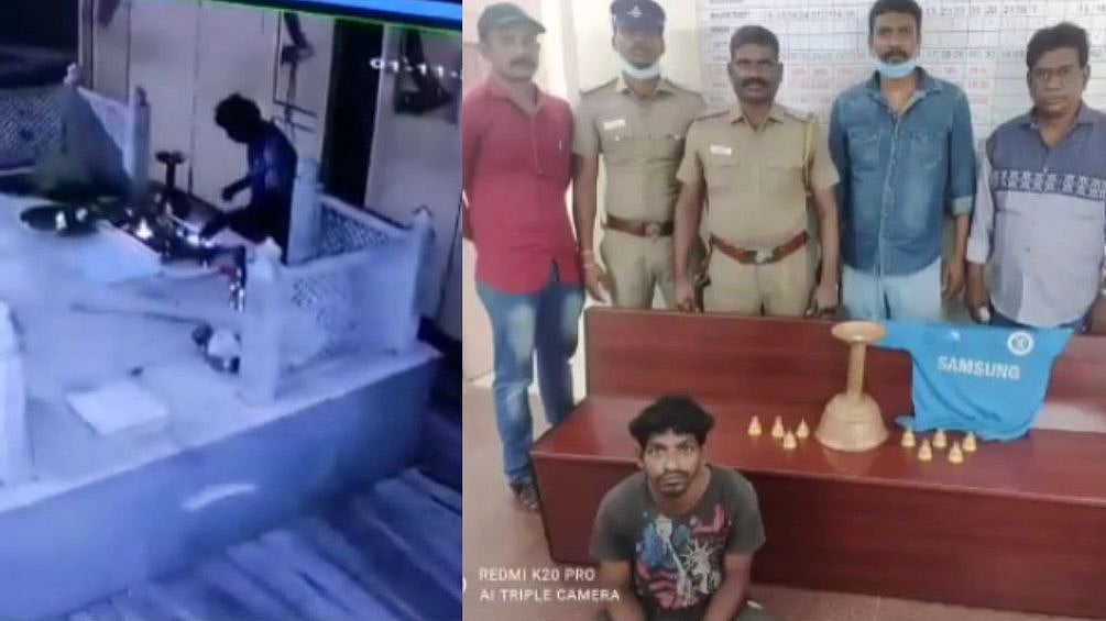 பாபா கோவிலில் போதை ஆசாமி அட்டகாசம்; CCTV காட்சியை கண்டு போலிஸ் அதிர்ச்சி; எண்ணூரில் ருசிகர சம்பவம்!