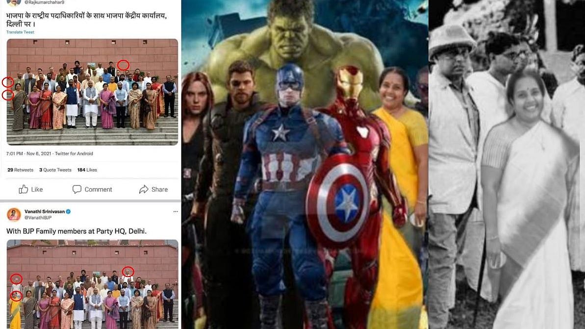 ‘சுதந்திர போராட்டம்; கொஞ்சம் லேட்டாகிருச்சு: அதான் போட்டோஷாப் இருக்குல்ல’ - நெட்டிசன்களிடம் சிக்கிய வானதி