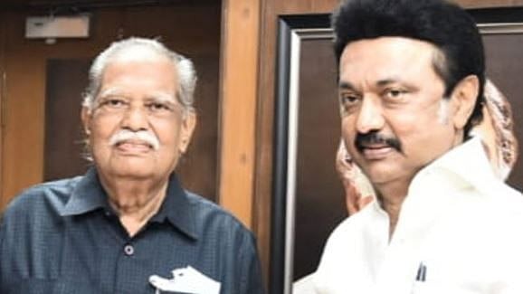 ”நேர்மைக்கு எடுத்துக்காட்டு; அச்சுறுத்தலுக்கு அஞ்சாத போராளி” - நல்லம நாயுடு மறைவுக்கு முதலமைச்சர் இரங்கல்