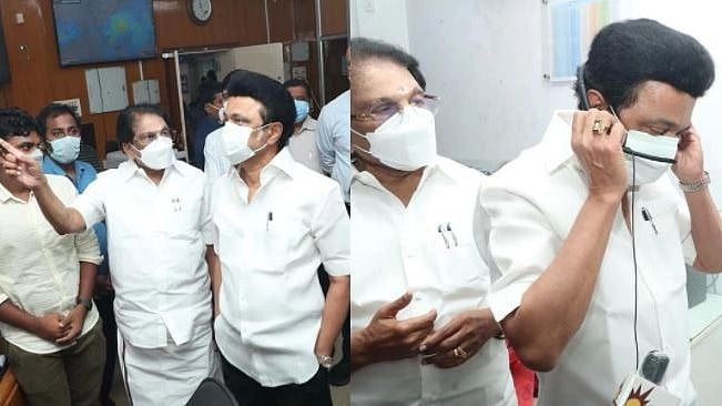 4வது நாளாக ஓயாத மழை; சூறாவளியாய் சுழலும் மக்கள் முதலமைச்சர்! (புகைப்படத் தொகுப்பு)