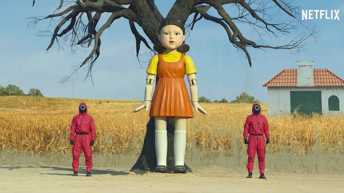 உயிரைப் பணயம் வைத்து ஆடும் இரக்கமற்ற விளையாட்டு - ‘Squid Game’ வெப் சீரிஸ் சொல்வது என்ன?