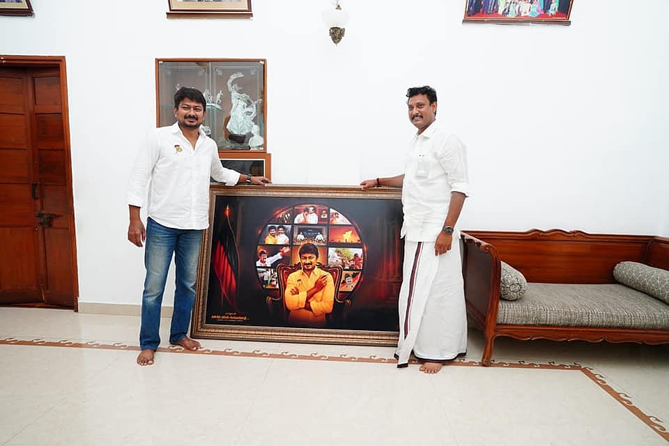 “உதயநிதி ஸ்டாலினை தமிழ்நாடே கொண்டாடும் நாள் வரும்” : அமைச்சர் அன்பில் மகேஸ் பொய்யாமொழி பேச்சு!