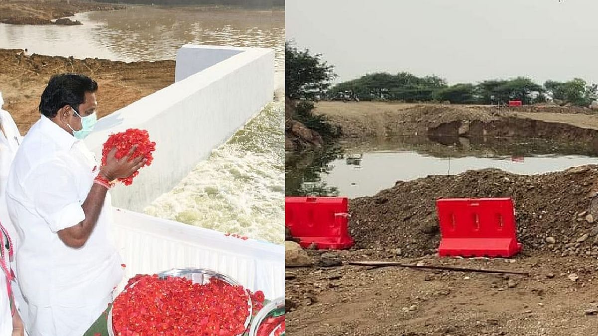 “எடப்பாடி தொடங்கிய மேட்டூர் அணையின் உபரிநீர் திட்ட கரை உடைப்பு” : அ.தி.மு.க அரசின் டெண்டர் ஊழல் அம்பலம்!