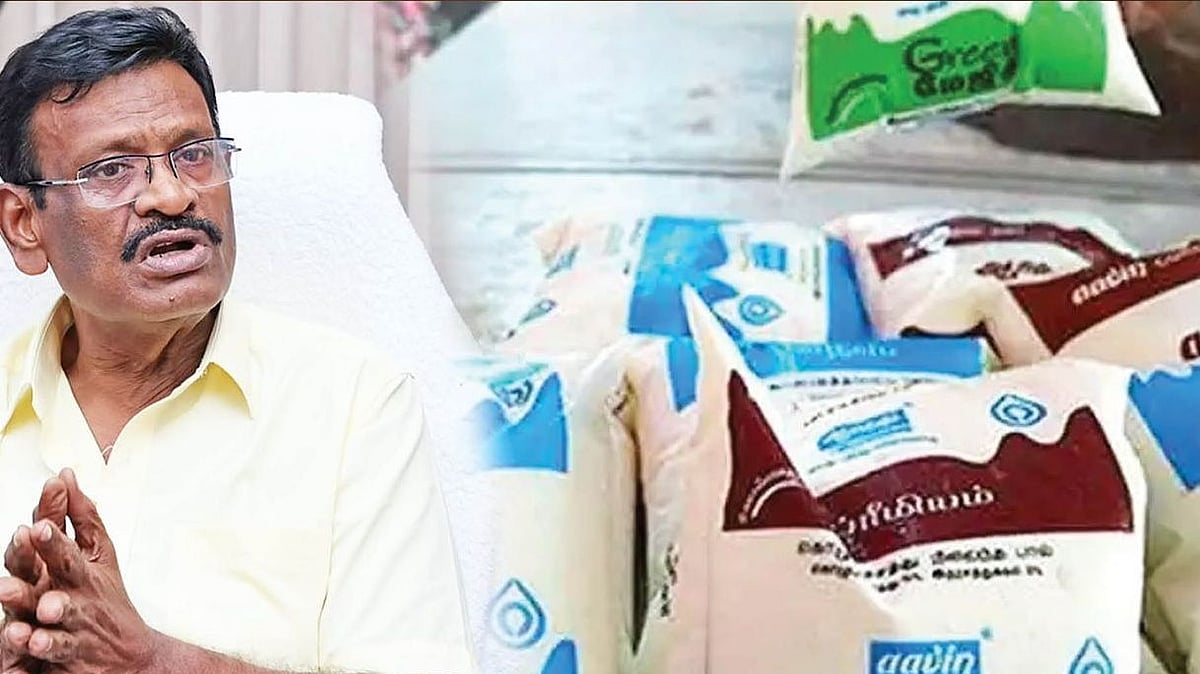 "மழையை காரணம் காட்டி கூடுதல் விலைக்கு ஆவின் பால் விற்றால் கடும் நடவடிக்கை" : அமைச்சர் நாசர் எச்சரிக்கை!