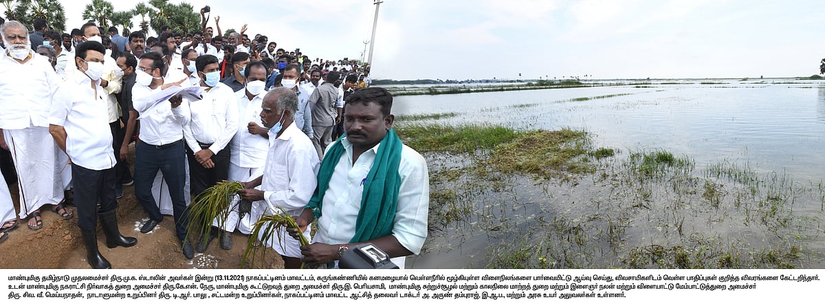 “அதிமுக ஆட்சியில் தூர்வாரியதாக கணக்குகாட்டி கமிஷன் அடித்தது தவிர ஒன்றும் செய்யவில்லை” : முதல்வர் சாடல்!