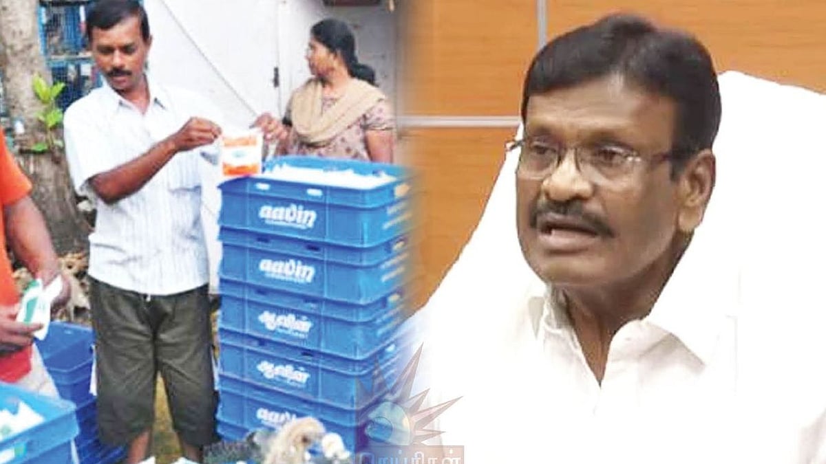 "மழை கொட்டினாலும், ஆவின் பால் தங்கு தடையின்றி விநியோகம் செய்யப்படும்" : அமைச்சர் சா.மு.நாசர் உறுதி!
