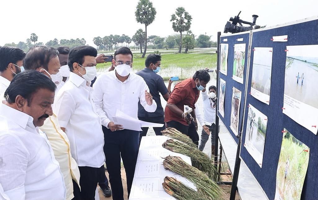 சென்னையை தொடர்ந்து கடலூர், மயிலாடுதுறையில் ஆய்வு.. விவசாயிகளைக் காக்கும் பணியில் முதல்வர் மு.க.ஸ்டாலின்!