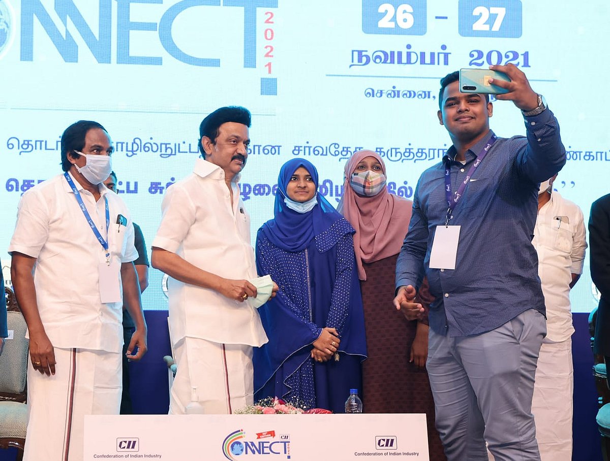 “1996 ஆட்சியின்போதே IT புரட்சி செய்தவர் கலைஞர்” : CONNECT 2021 மாநாட்டில் முதல்வர் மு.க.ஸ்டாலின் பேச்சு!