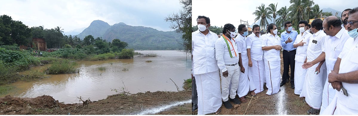 கனமழையால் பாதிக்கப்பட்ட கன்னியாகுமரி... சேதமான பகுதிகளில் ஆய்வு செய்த முதலமைச்சர் மு.க.ஸ்டாலின்! #Album