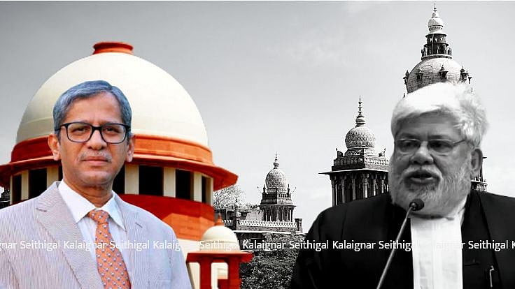 “இந்தியாவின் மனச்சாட்சியைத் தட்டி எழுப்பும் இரண்டு நீதியரசர்களின் குரல்கள்” : மோடி அரசை சாடிய ‘முரசொலி’!