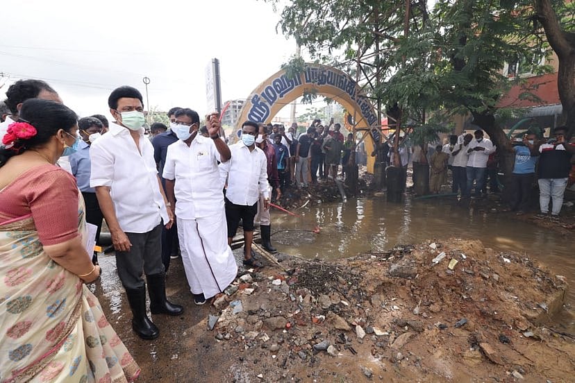 மழை வெள்ளப் பாதிப்பு.. சோர்வின்றி களத்தில் நின்று பணிகளை முடுக்கிவிடும் முதலமைச்சர் மு.க.ஸ்டாலின்! #album