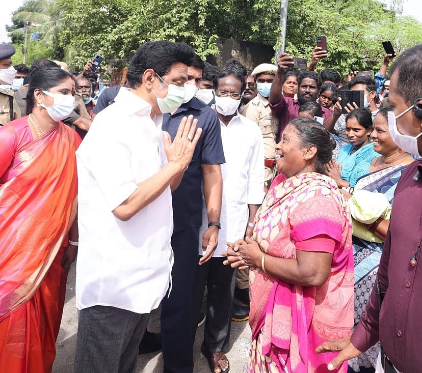 மழை வெள்ளப் பாதிப்பு.. சோர்வின்றி களத்தில் நின்று பணிகளை முடுக்கிவிடும் முதலமைச்சர் மு.க.ஸ்டாலின்! #album