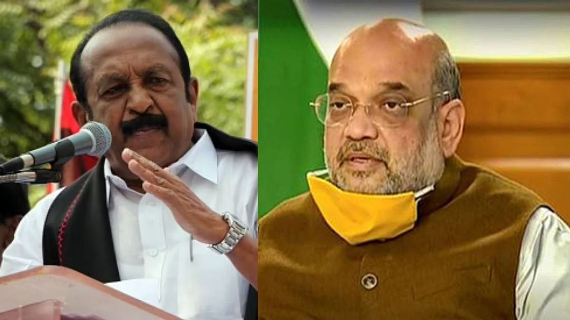 வட இந்தியர்களுக்கு ஆங்கிலம் அயல் மொழி என்றால்; இங்கு இந்தியும் அயல் மொழிதான் - அமித்ஷாவுக்கு வைகோ பதிலடி