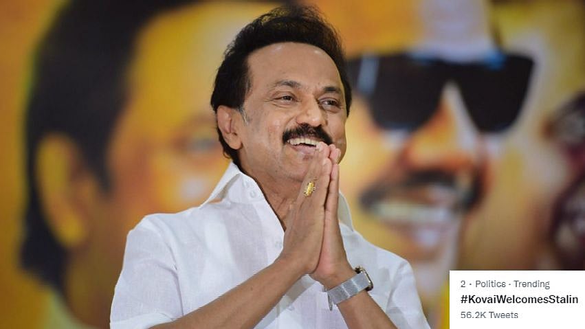ட்விட்டரில் ட்ரெண்டாகும் #KovaiWelcomesStalin.. முதல்வருக்கு உற்சாக வரவேற்பு அளித்த கோவை மக்கள்!