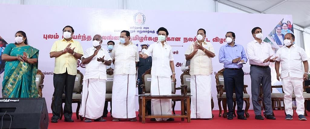 “இலங்கை தமிழர்கள் நல்வாழ்வுக்காக தி.மு.க அரசு என்றும் துணைநிற்கும்” : உறுதியளித்த முதல்வர் மு.க.ஸ்டாலின்!