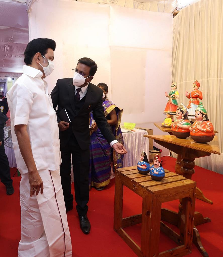 ’சரபோஜி கல்லூரி டூ சரஸ்வதி மஹால் நூலகம்’ - அரசு விழா, ஆய்வு என முதலமைச்சர் மு.க.ஸ்டாலின் ரவுண்டப் (Album)