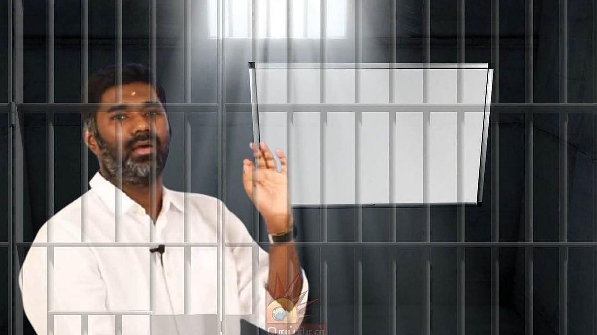 தனியார் தொலைக்காட்சி பெயரில் போலி மின்னஞ்சல் வழக்கு: சிறையில் உள்ள மாரிதாஸ் மீண்டும் கைது!