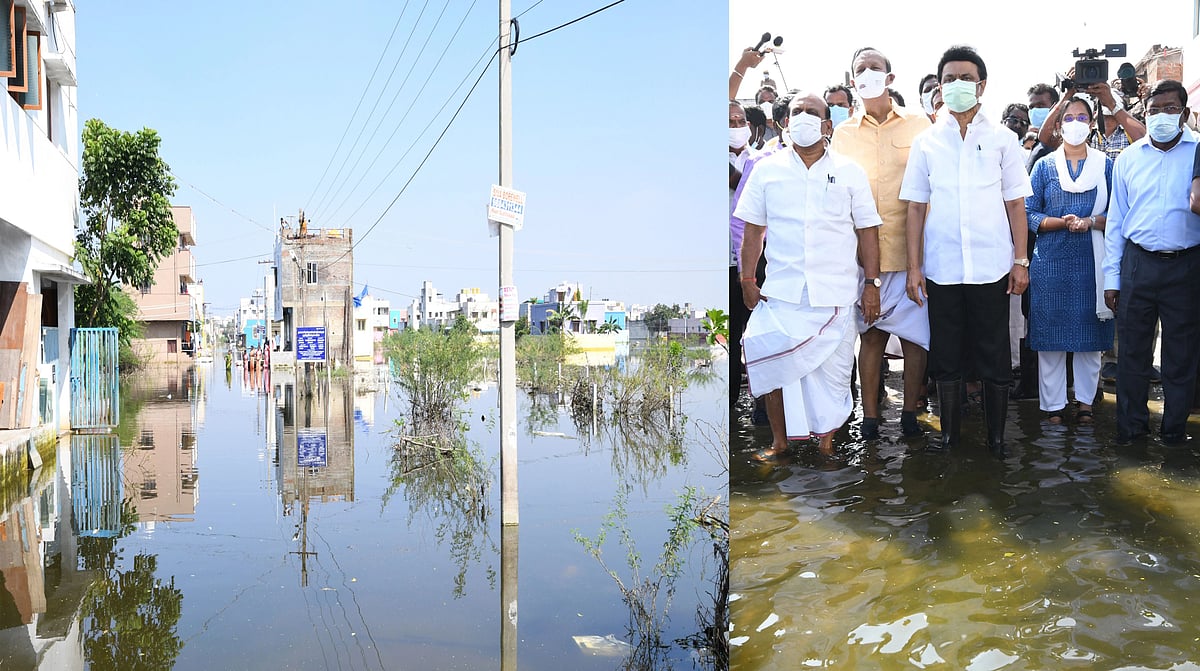 விடாமல் ஆய்வில் ஈடுபடும் முதலமைச்சர்... துரிதமாக சீர்செய்யப்பட்டு வரும் வெள்ள பாதிப்புகள்!