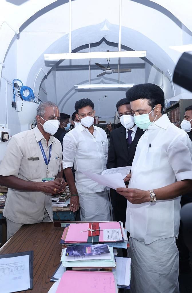 ’சரபோஜி கல்லூரி டூ சரஸ்வதி மஹால் நூலகம்’ - அரசு விழா, ஆய்வு என முதலமைச்சர் மு.க.ஸ்டாலின் ரவுண்டப் (Album)