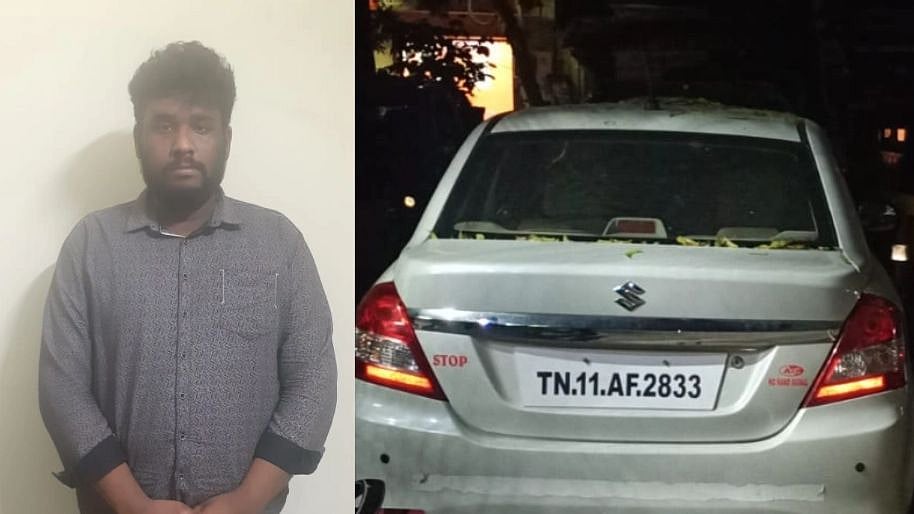 வாடகைக்கு காரை வாங்கி லட்சக்கணக்கில் ஏப்பம் விட்ட மோசடி பேர்வழி.. தலைமறைவாக இருந்தவர் சிக்கியது எப்படி?