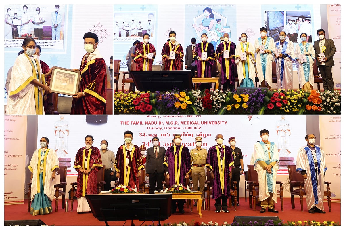 தமிழ்நாட்டு மருத்துவர்கள் இந்தியாவுக்கே முன்மாதிரியாக திகழ்கிறார்கள் : பட்டமளிப்பு விழாவில் முதல்வர் உரை!