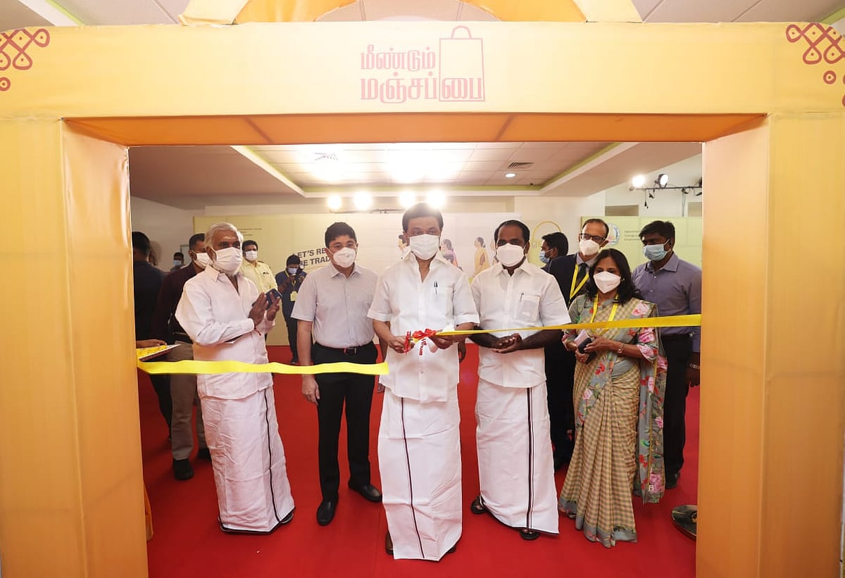 “பிளாஸ்டிக்கிற்கு மாற்றுப் பொருட்கள்” : கண்காட்சியை பார்வையிட்ட முதலமைச்சர் மு.க.ஸ்டாலின்!