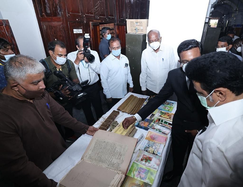 ’சரபோஜி கல்லூரி டூ சரஸ்வதி மஹால் நூலகம்’ - அரசு விழா, ஆய்வு என முதலமைச்சர் மு.க.ஸ்டாலின் ரவுண்டப் (Album)