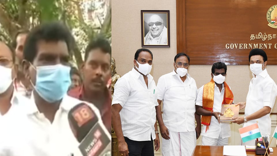 "சமயோசிதமாக செயல்பட்டு மக்களின் உயிரைக் காத்த தி.மு.க நிர்வாகி” : நேரில் அழைத்து முதலமைச்சர் பாராட்டு!