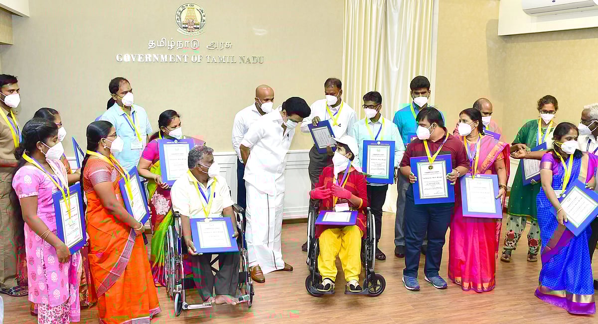 மாற்றுத்திறனாளிகளுக்கு தி.மு.க அரசு செய்தது என்ன? - கலைஞர் வழியில் செயல்படும் முதல்வர் மு.க.ஸ்டாலின்!