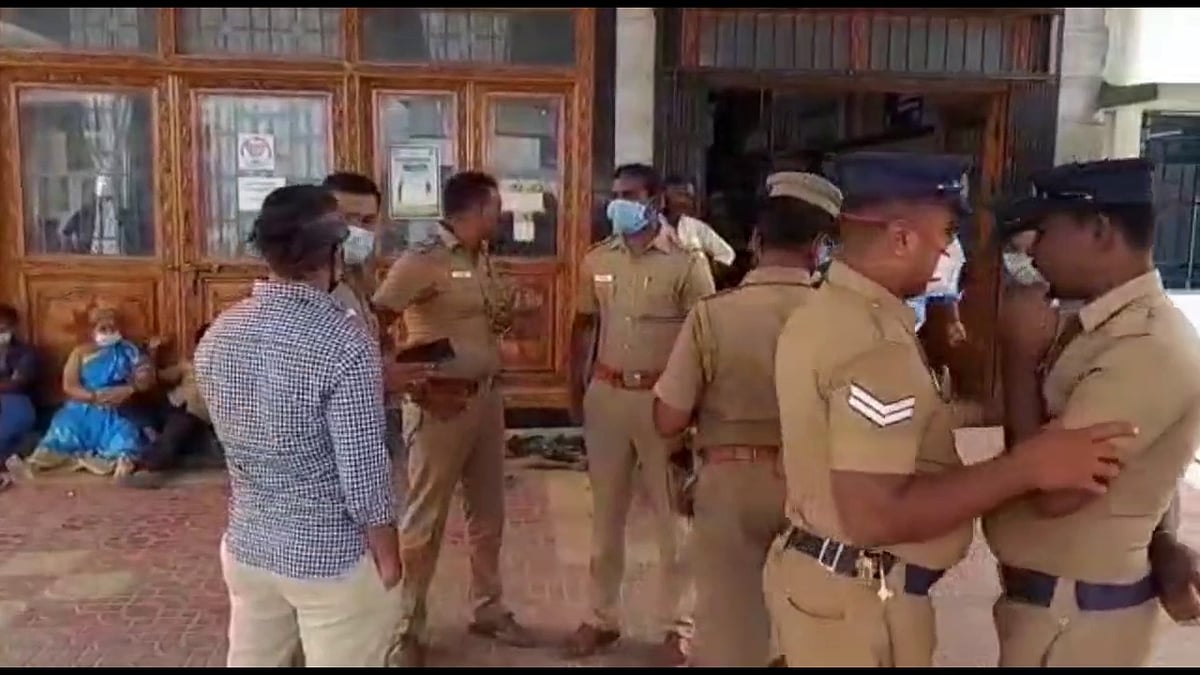 சம்பள உயர்வு கேட்டவரை சரமாரியாக தாக்கிய அதிமுக பஞ்சாயத்து தலைவியின் கணவர்; தருமபுரியில் பரபரப்பு!