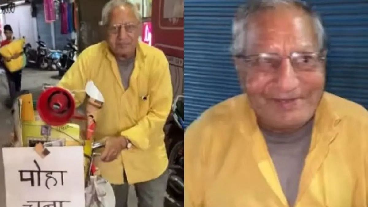 இளைஞர்களுக்கு நம்பிக்கையூட்டும் பொரி தாத்தா.. வைரல் வீடியோவின் பின்னணி என்ன?