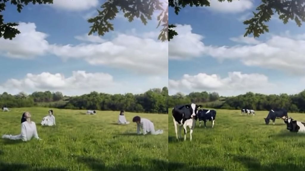 “தென் கொரியா பெண்களை பசுக்களாக சித்தரித்து வீடியோ வெளியீடு” : பால் நிறுவனத்தின் விளம்பரத்தால் சர்ச்சை!